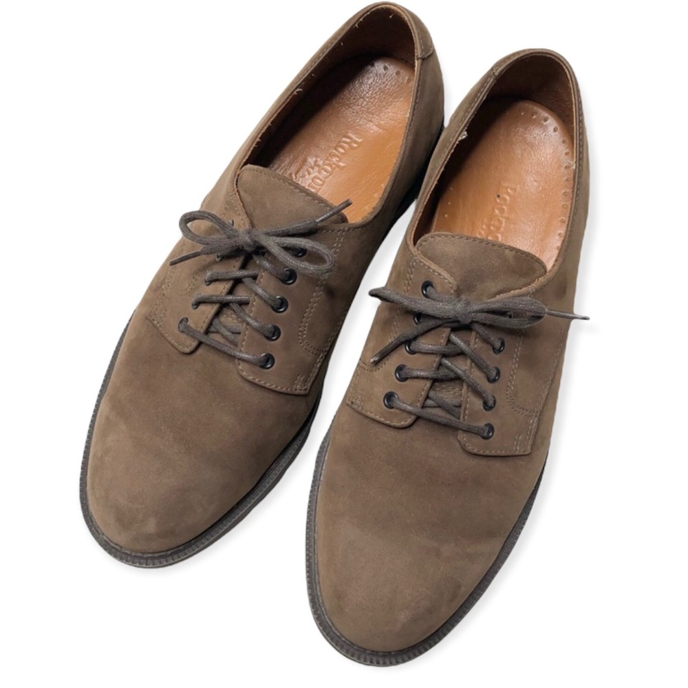 ROCKPORT Brown Nubuck Leather Oxfords Size 11.5M Style M5649